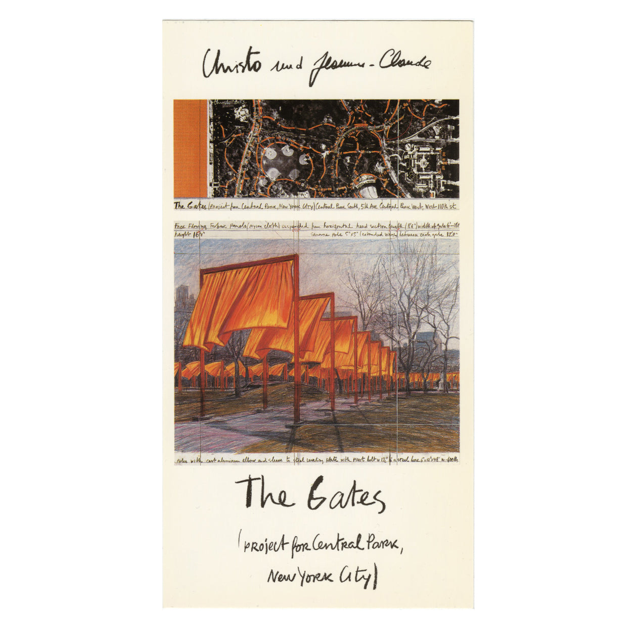 The Gates: A Vision Unfolding (Vintage Postcard)