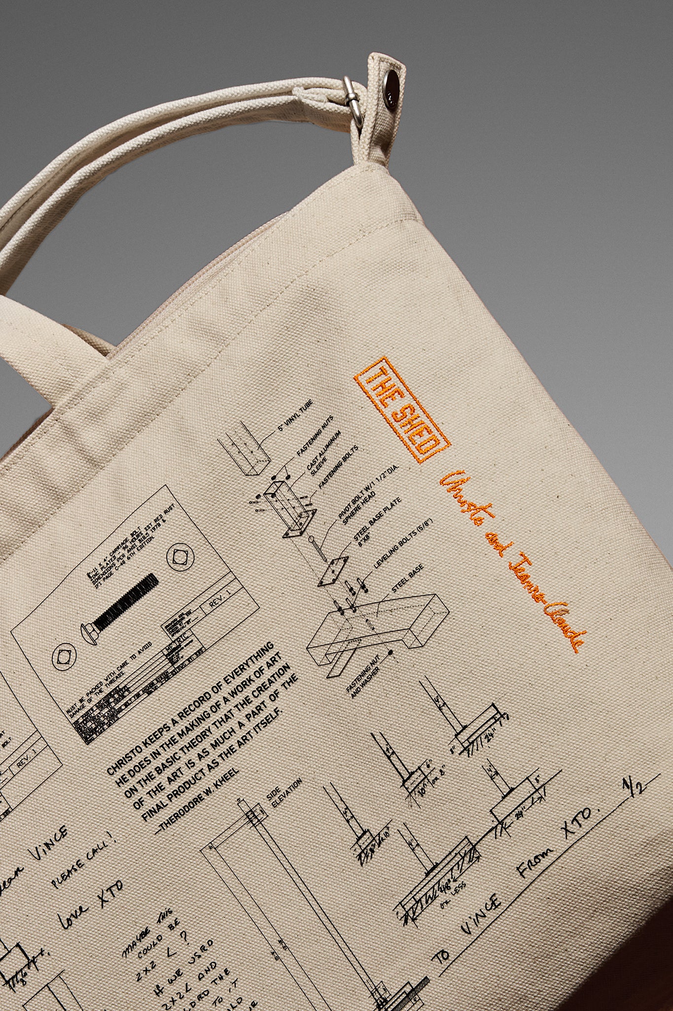 The Gates: Zip Tote Bag