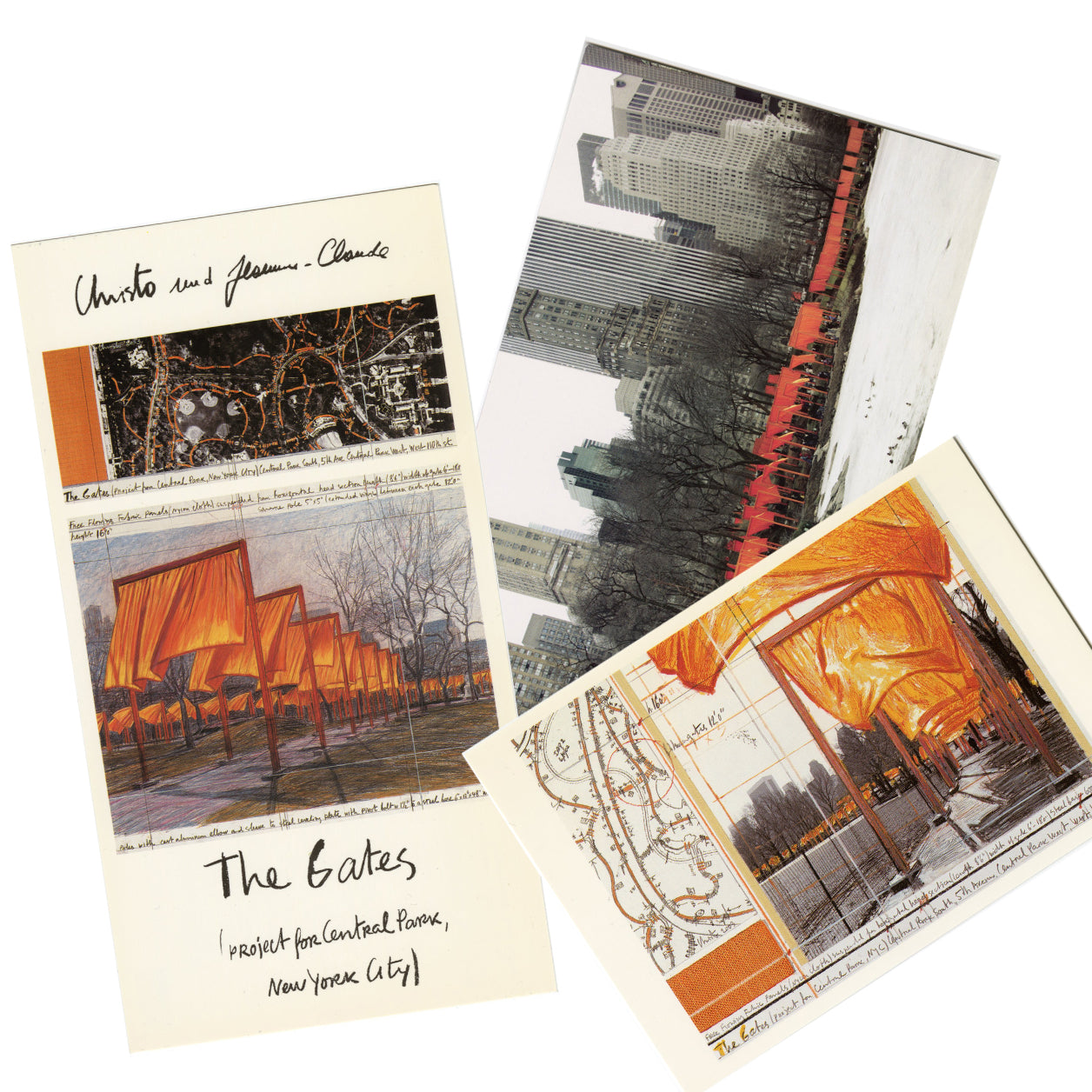 The Gates: Postcard Set of 3