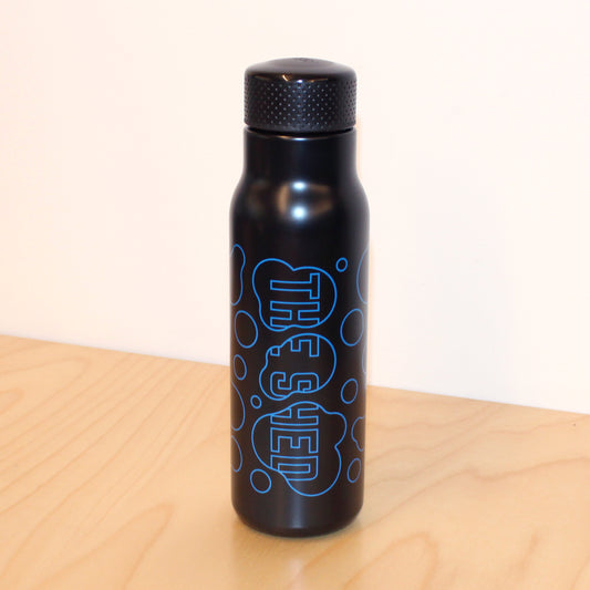 Shed Water Bottle - Black
